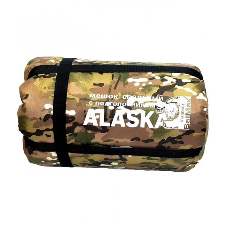 Спальный мешок BalMax Alaska 0°С 5°С 10°С 15°С 20°С градусов 235см*85см для походов рыбалки