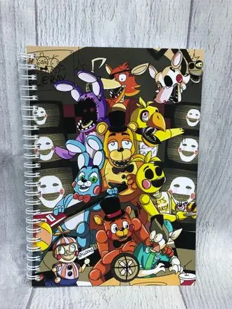 Тетрадь 5 ночей с Фредди №23 А6 | Канцтовары для офиса и дома