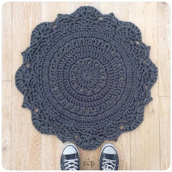 Хлопковая футболка сумка корзина пряжа - 55 метров 40 вариантов цвета толстая