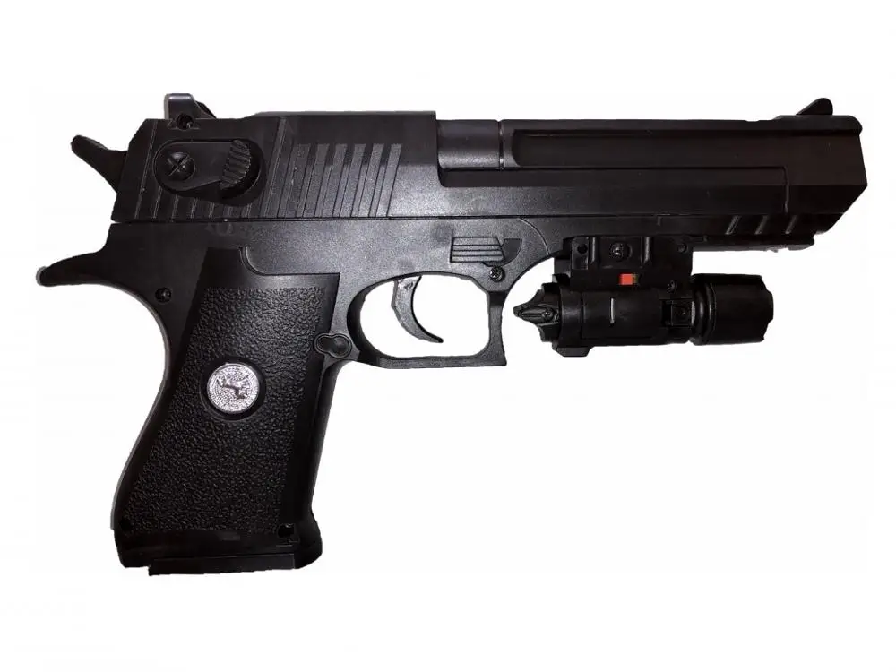 Пистолет Desert Eagle plastic детский пистолет дезерт игл игрушка для ребенка с лазером |