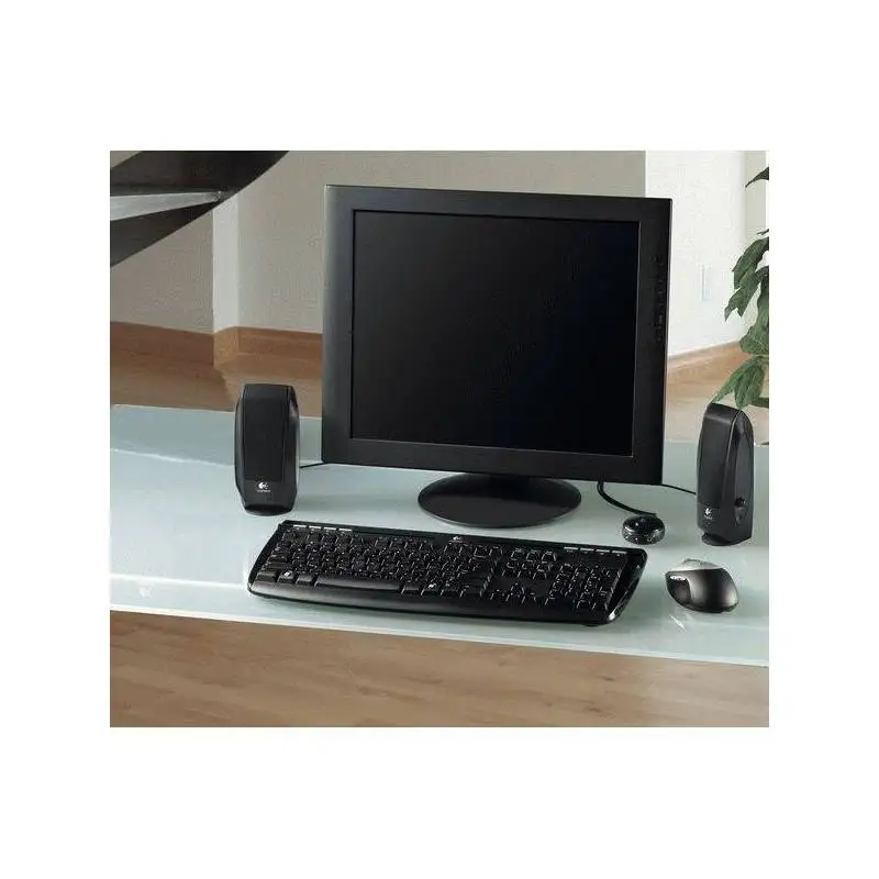 Мультимедийная Колонка logitech S120 2 0 3W OEM черный |