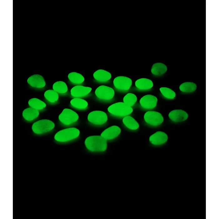 20 шт зеленый садовые камни светится в темноте скалы дорожки для садовая дорожка