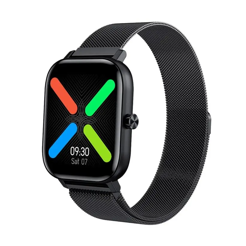 Часы унисекс Bluetooth пульсометр тонометр трекер фитнес-браслет для IOS и Android 2021 |