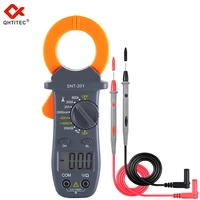 clamp meter digital multimeter pliers non contact tester ac dc 600v voltmeter dc current tester electrician clamp tools snt 201