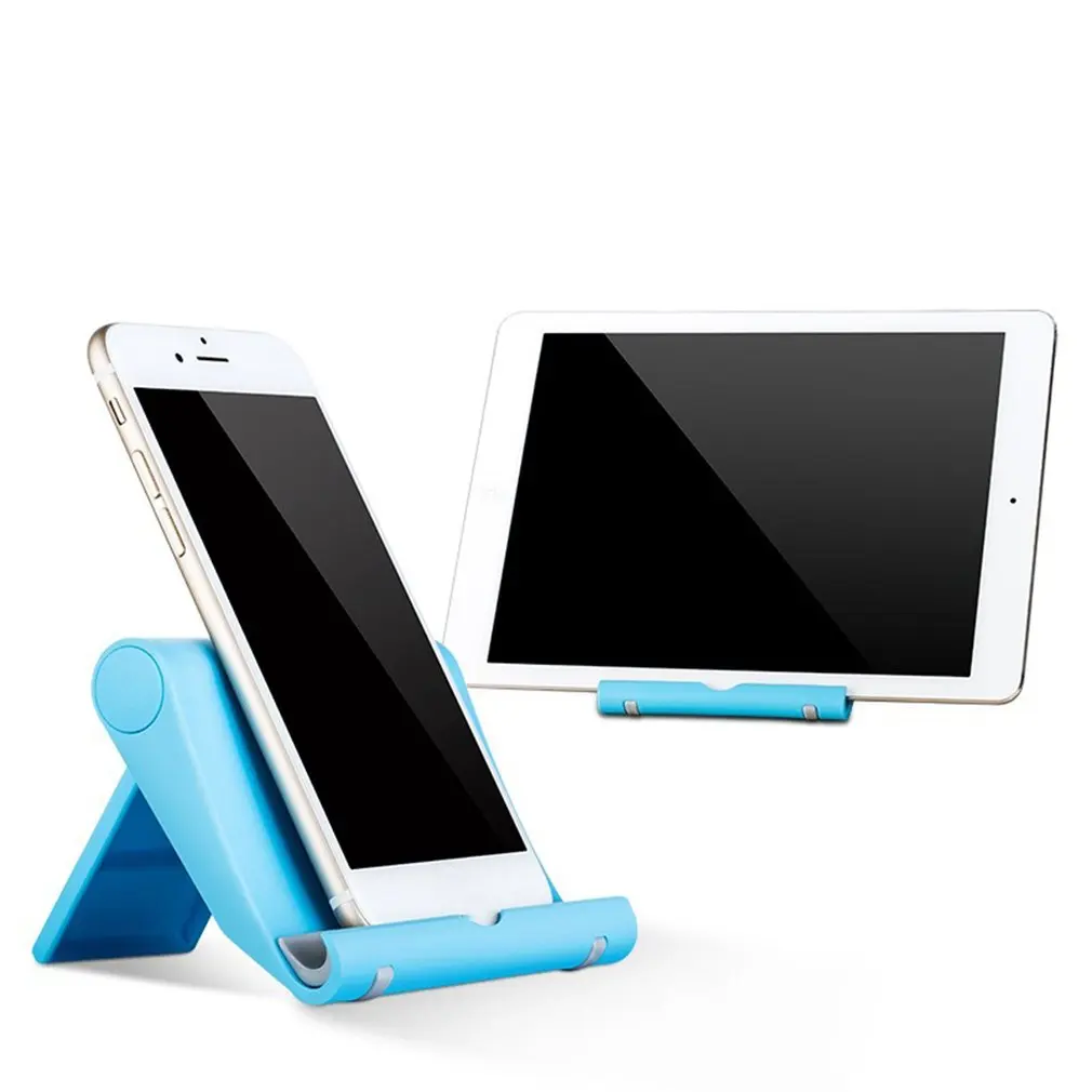 portable tablet stand foldable lazy phone holder universal adjustable smartphone tablet holder for iphone samsung leshp desk free global shipping