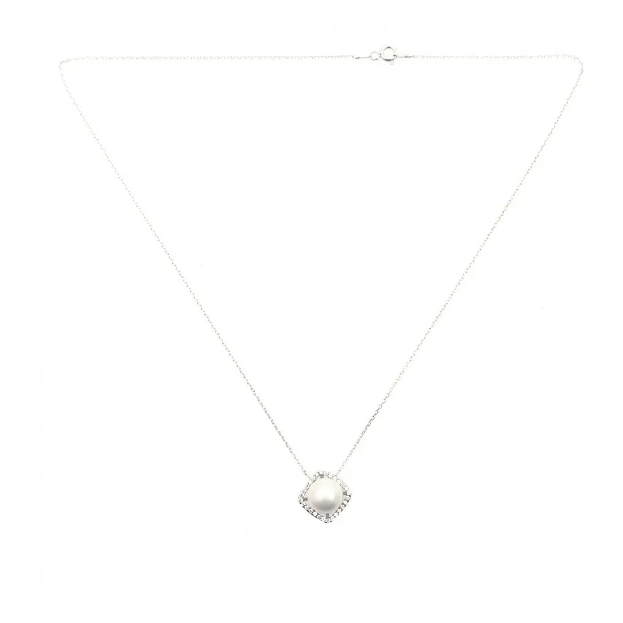

Dainty Minimal Mother of Pearl 40 CM Necklace 925 Sterling Silver
