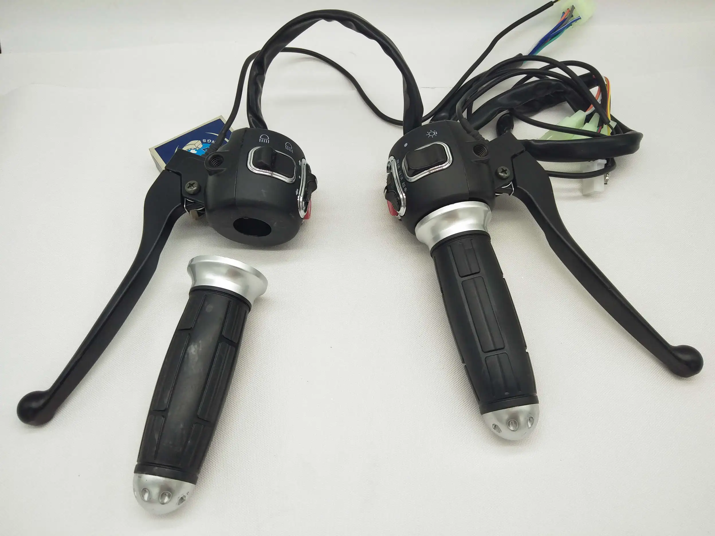 Рычаг тормоза для мотоцикла A443 левый и правый ручки переключатель троса