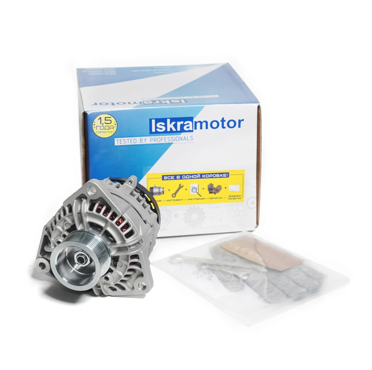Генератор Iskramotor IMA206019 для двигателей Mercedez-Benz аналоги Iskra AAN5395 11209606 Бош Bosch 0124555065