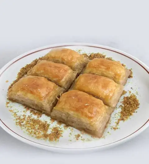 

Баклава со специальным грецким орехом с отличным вкусом и удивительным ароматом с множеством ингредиентов 1 кг бесплатная доставка