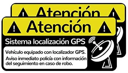 2 х виниловые наклейки стикер система сигнализации gps автомобиль мотоцикл |
