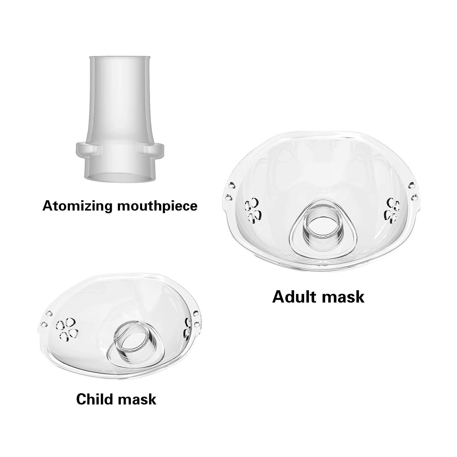 

Home Health Care Nebulizer Handheld USB Rechargeable Nebulizer silent atomizer for kids Adult Asthma Autoclean Inhale Humidifier