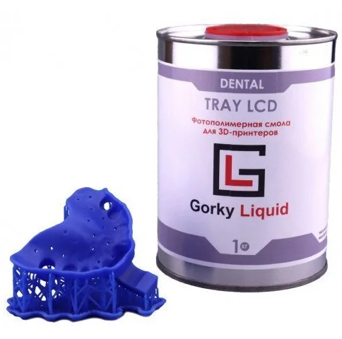 Фотополимерная смола Gorky Liquid Dental Tray для 3D принтера DLP/LCD Anycubic photon mono frozen |