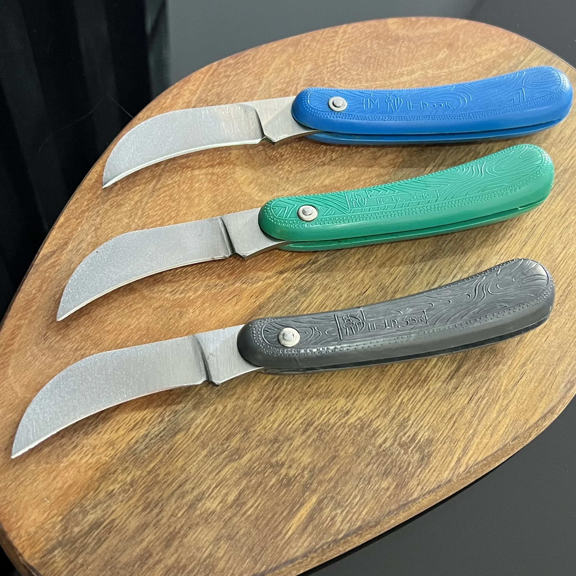 Knife pocket pen Folding Garden hiking fishing steel produced USSR quality |