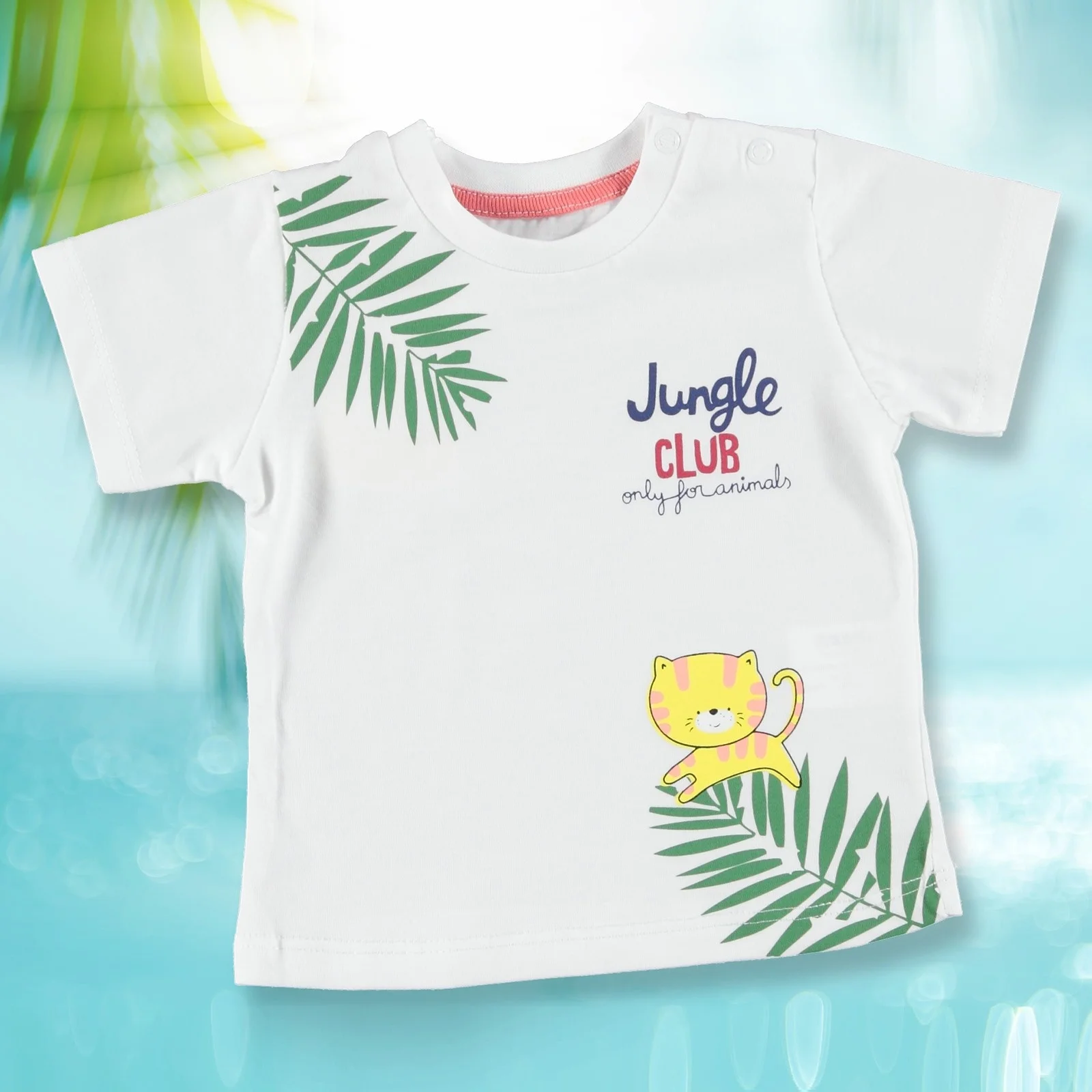 Ebebek HelloBaby/футболка с принтом сафари для маленьких мальчиков| |