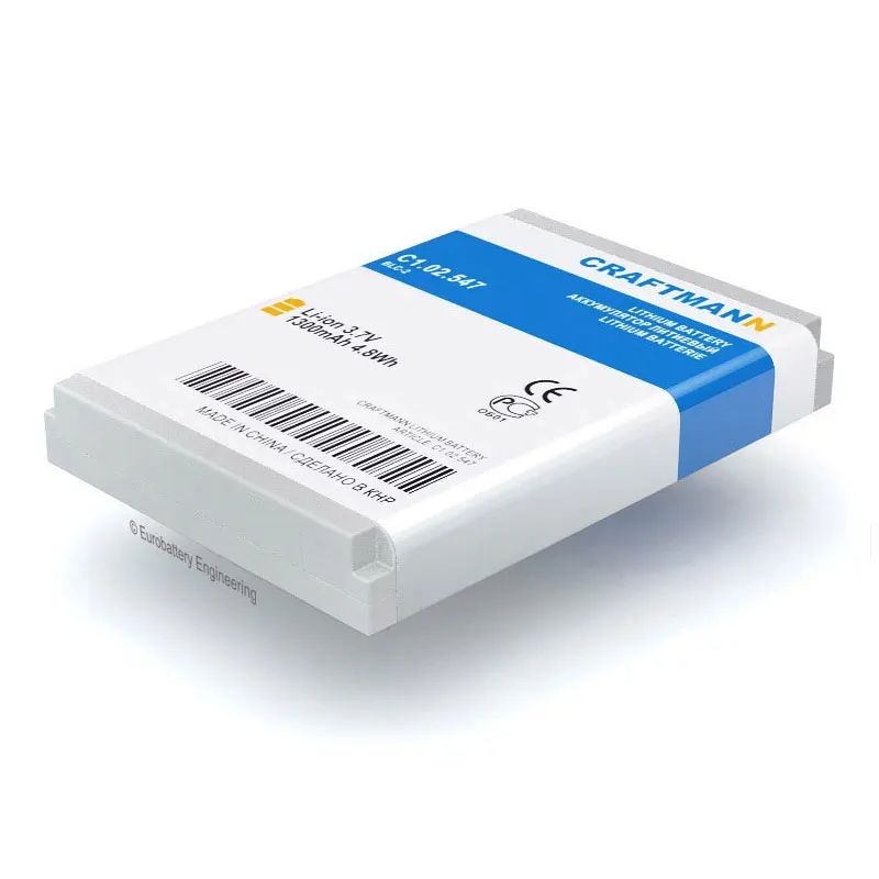 Аккумулятор Craftmann 1300 мАч для Nokia 3310/3330/3410/3510/3510i/5510/6650/6800/6810 (BLC-2) |