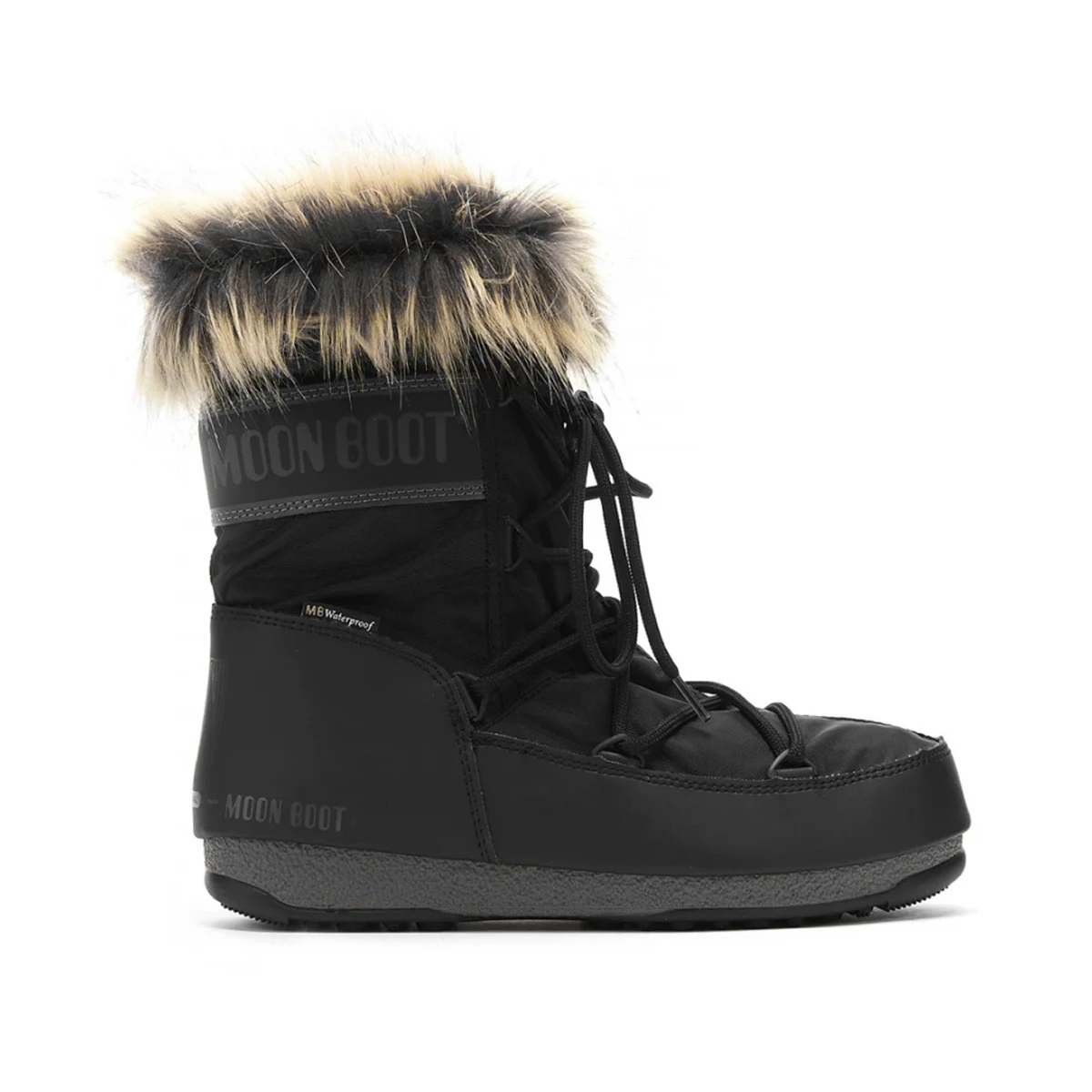 Moon Boot черные женские ботинки 24008800 001 Monaco Low Wp 2| |