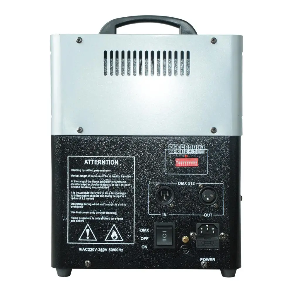 Дешевая машина для спецэффектов пламени DMX512 пожарный проектор сертификация CE