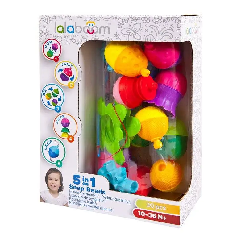 Игрушка развивающая 30 предметов Lalaboom BL250