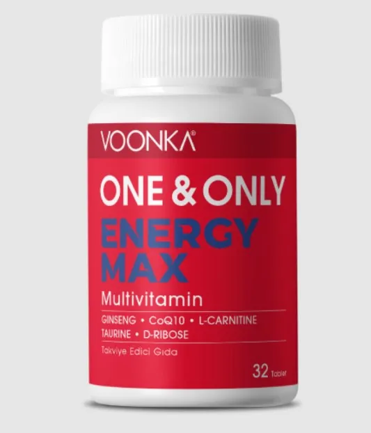 

Voonka One & Only Energy Max 32 капсулы Коэнзим Q10 Красота цинк D-биотин энергетическая кожа красота Wishful Skin 4 коробки