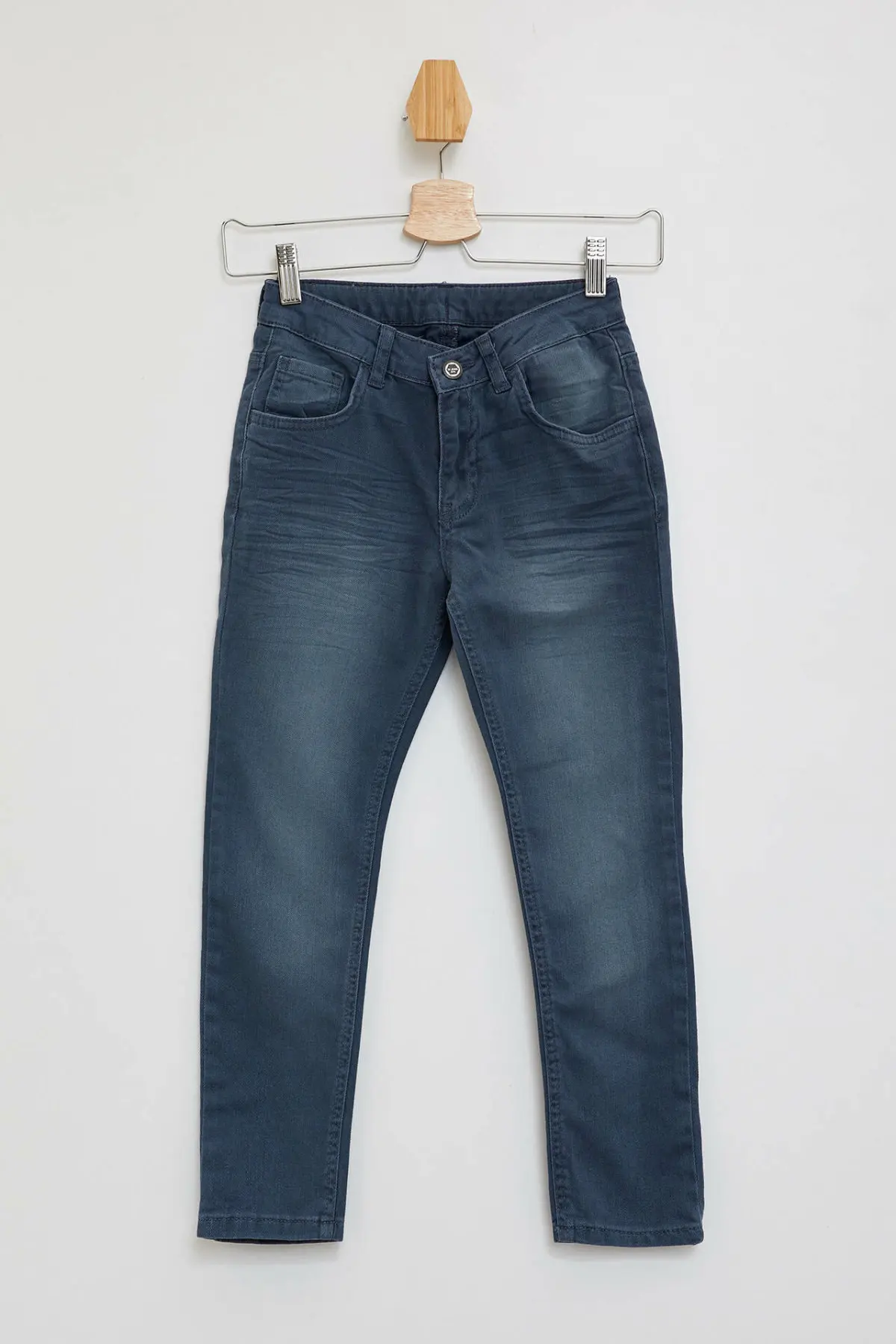 DeFacto/модные джинсовые брюки для мальчиков детские повседневные удобные длинные