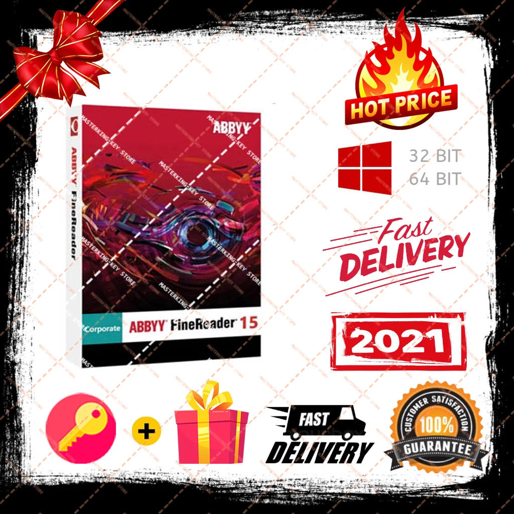 

Abbyy Finereader Corporate 15 | rgnl Key | N Crk | Fr Wndw | Lfetme