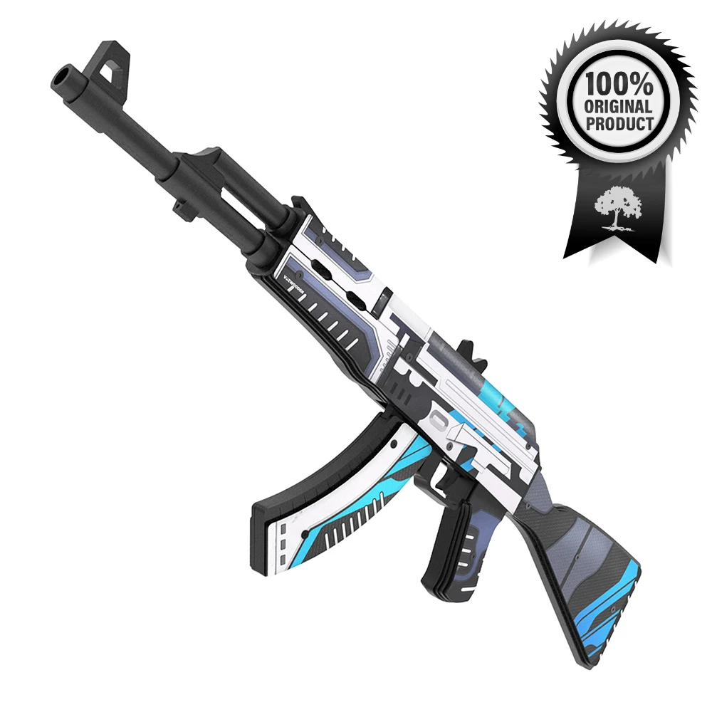 Деревянный автомат калашникова Active АК-47 (AK 47) Вулкан (резинкострел) КС ГО / CS GO VozWooden