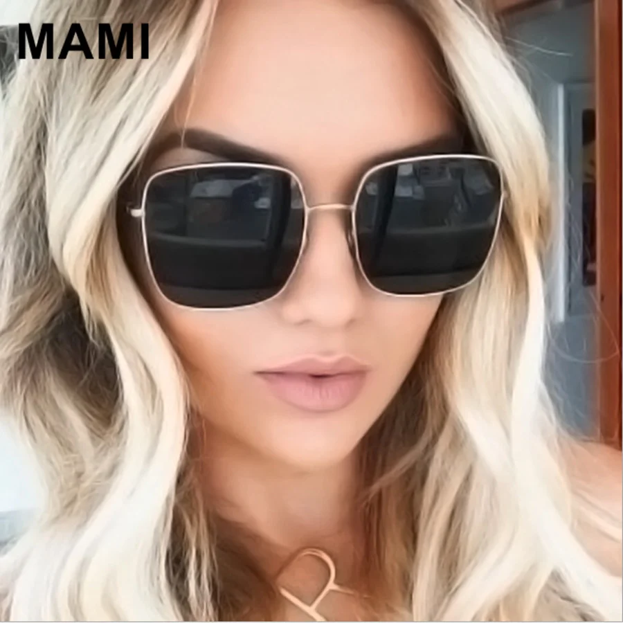 

Vintage Metal Square Frame Sunglasses For Women Men Retro Ladies Sun Glasses Outdoor Shades Ins Popular Eyewear UV400 Wholesale