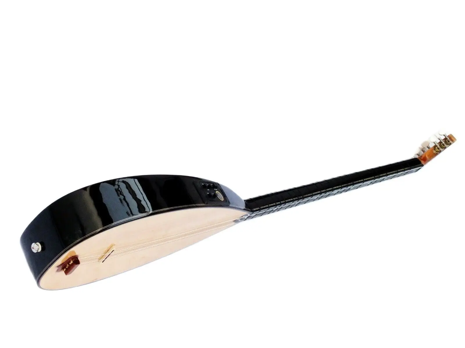 Наполовину вырезанный электроакустический длинный шейный Baglama Saz с