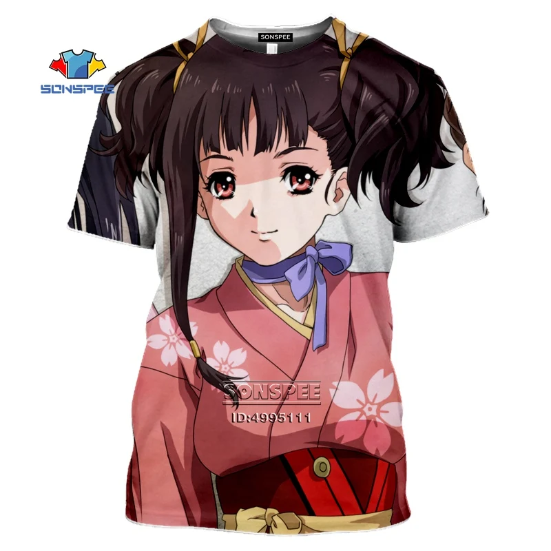 Футболка SONSPEE для мужчин и женщин аниме кабанери Железной Крепости 3d принт летняя