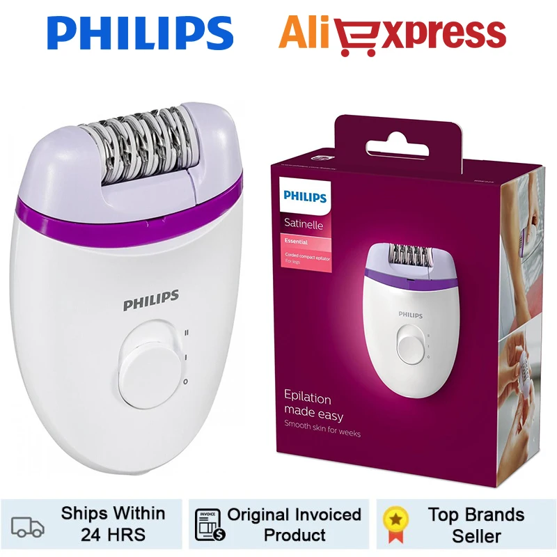 Оригинальный мини-эпилятор Philips портативный Эпилятор сделай сам Электрический