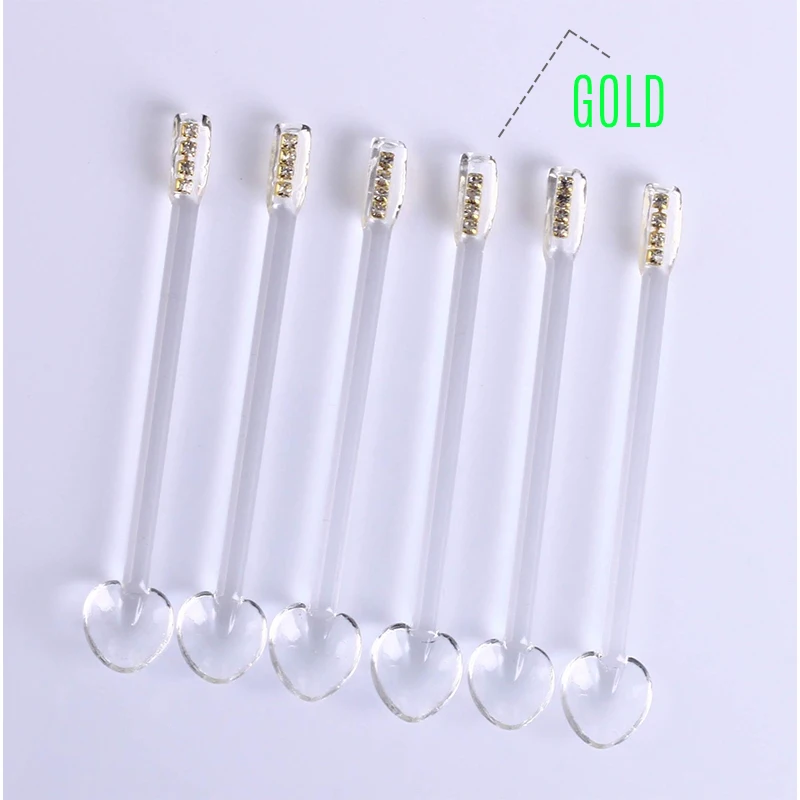 Набор чайных ложек из 6 предметов креативные кофейные ложки столовые приборы