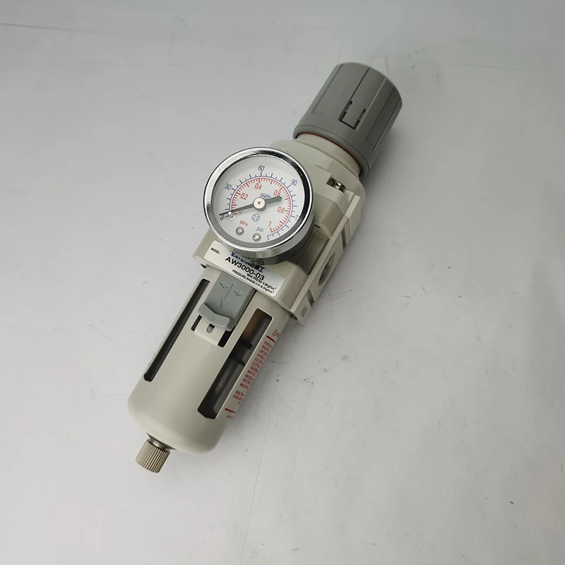 

AW3000-03 Пневматический Регулятор Фильтра, пневматический клапан для обработки воздуха, редукционный клапан