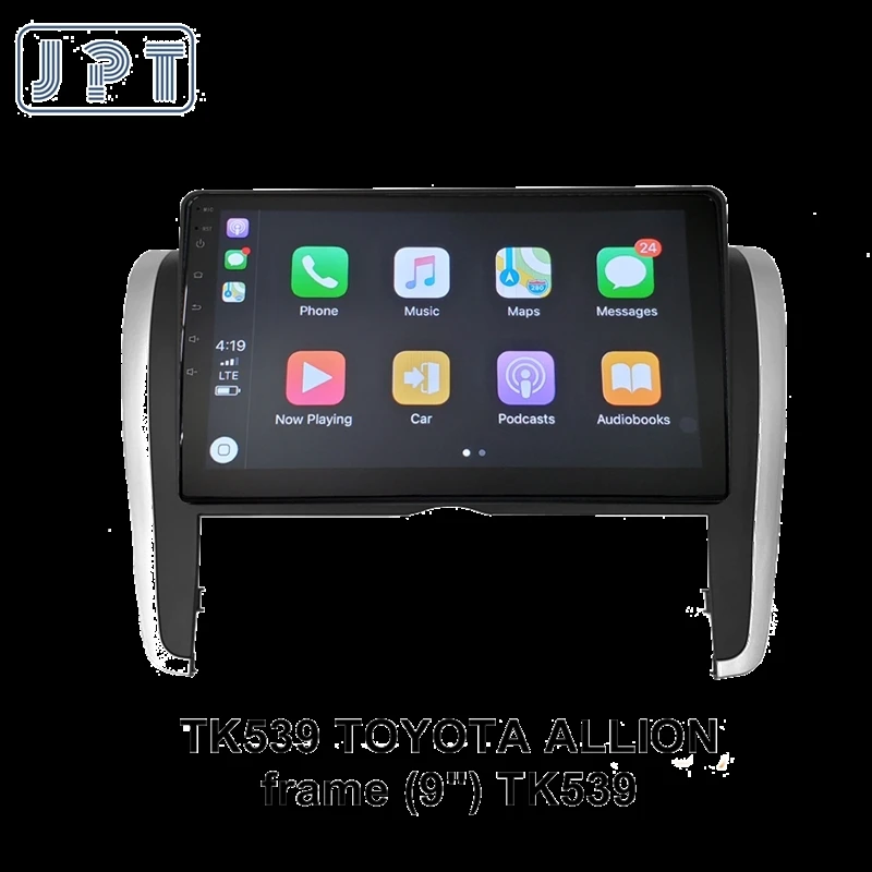 Мультимедийный плеер JPT для TOYOTA Allion QLED PX6 DSP8 RDS GPS навигация 4 Гб + 64 ГБ AUX