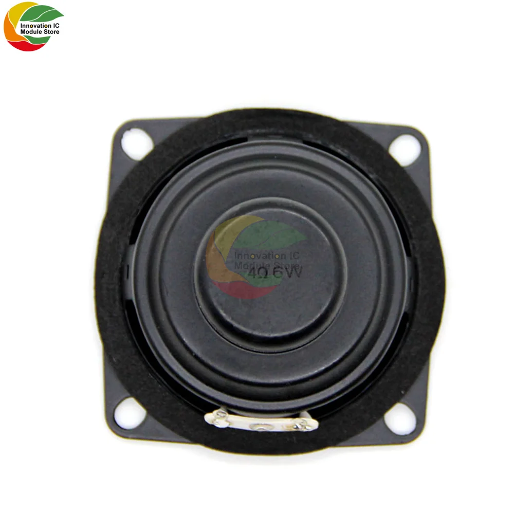 

53mm2 inch inner magnetic waterproof speaker 4 Euro 6W bass multimedia speaker 6W small speaker with fixed hole DIY sound system