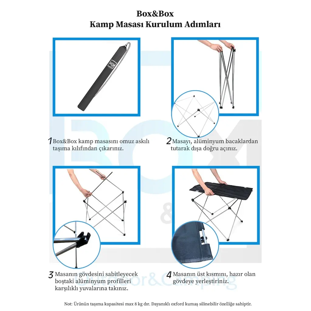 

Shoulder Strap Camping and Picnic Table