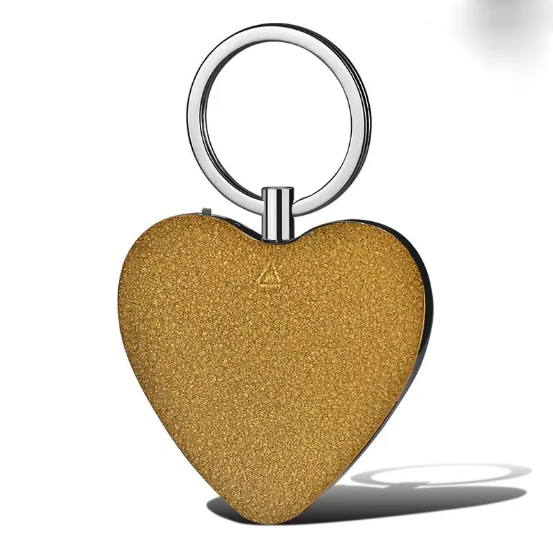 

Creative Love Shape Keychain Electronic Lighter Mini USB Charging Lighter Windproof Flameless Cigarette Lighter Gadgets For Men