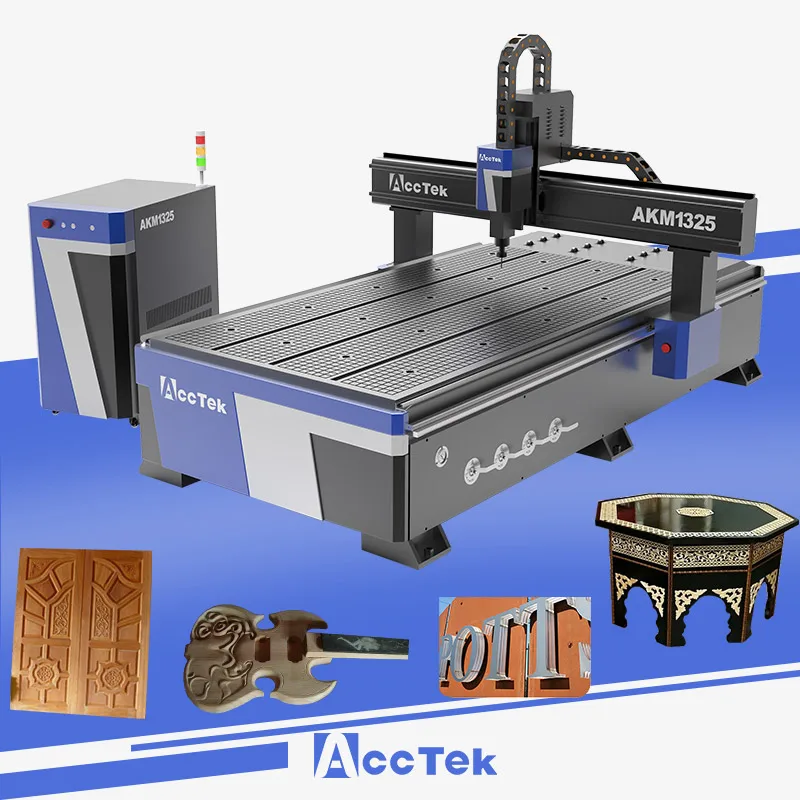 

Jinan Acctek Cnc Router Wood Cnc Machine for Carving and Engraving Plywood Soft Wood Hard Wood