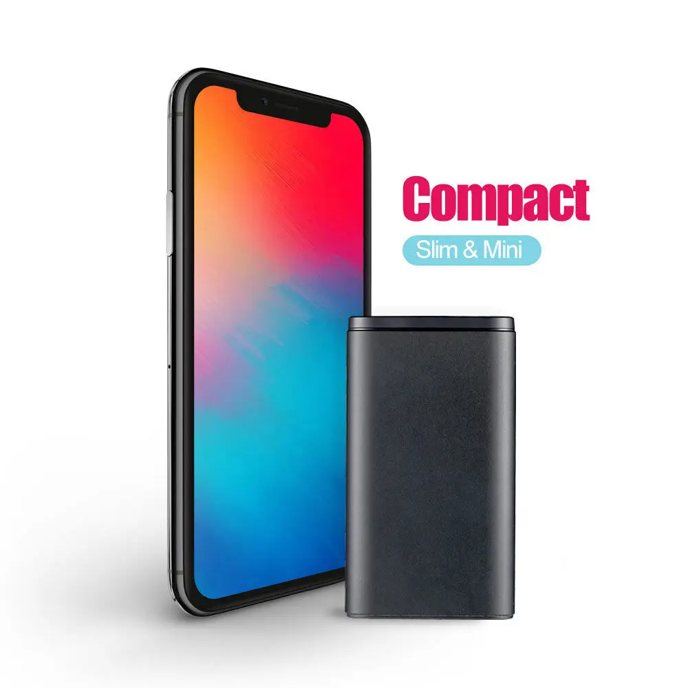 Easyacc Power Bank 10000mAh Portable Charging Digital Display 10000 mAh USB Type C External Battery Charger For iPhone Huawei | Мобильные