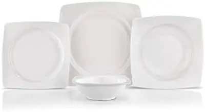 

Schafer Spezial Square 24 Pieces 6 Seater Dinner Set/Material Type: Porcelain