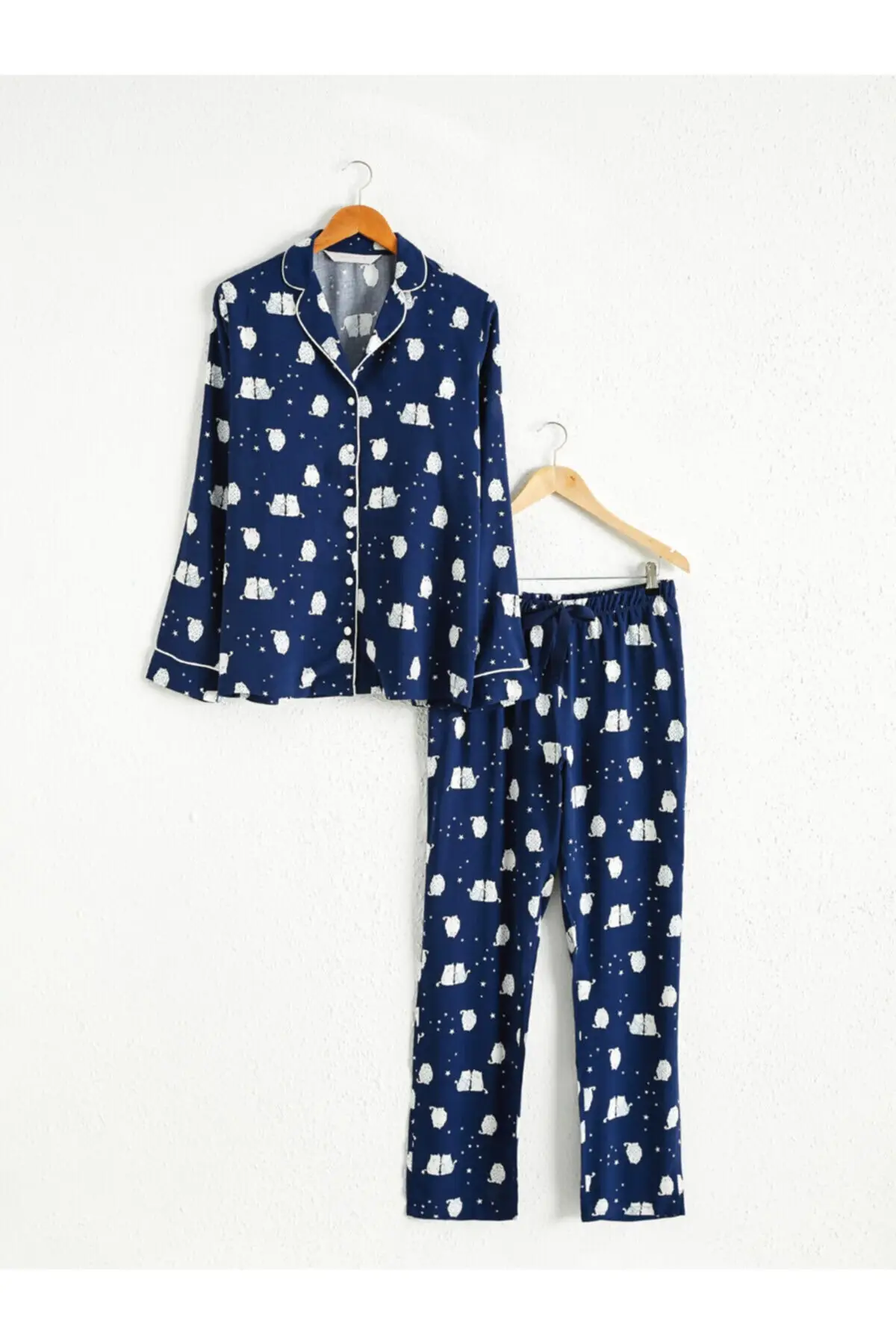 

LC Waikiki Woman Pyjamas Set Viscose 100% Turkish Textile Soft Cozy Sleepwear Jammies Bedwear LCW night suit