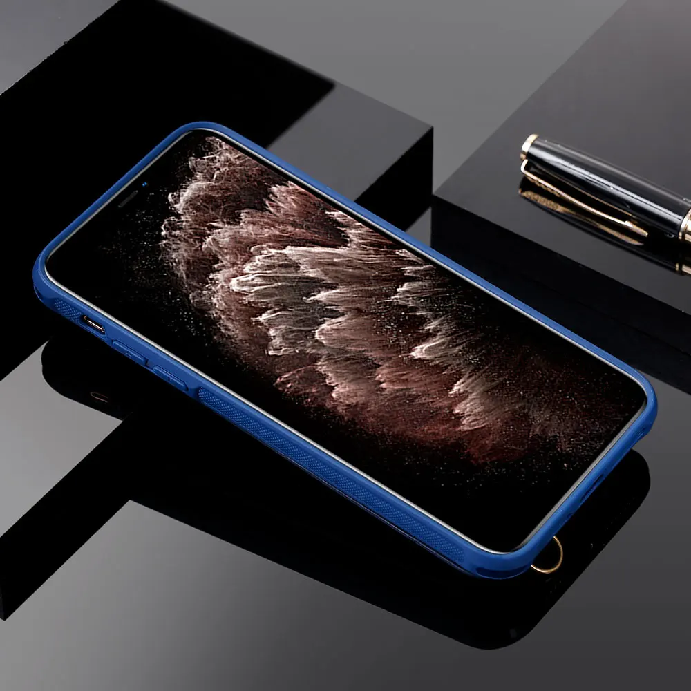 Противоударный чехол-бумажник KISSCASE для iPhone XR оригинальные деловые чехлы 11 11PRO 7 MAX