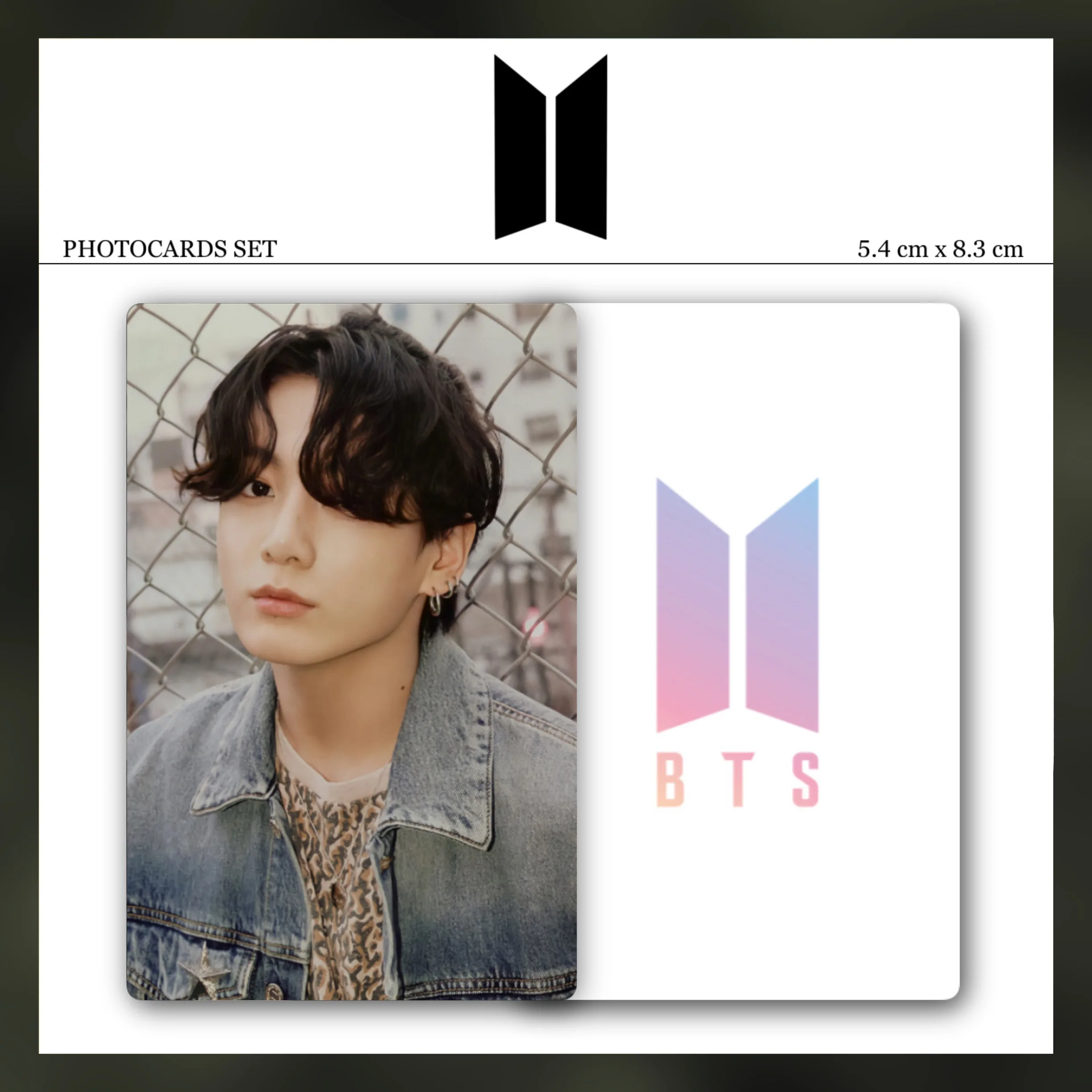7 шт/комплект Карты закладка K-POP BTS BANGTAN для коллекции |