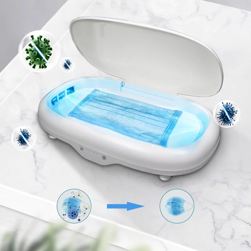 

Ultraviolet Multifunction Sterilizer UV IPhone Disinfecting Box Wireless Charging Fast Disinfect Aroma Making Machine