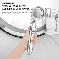 handheld bathroom equipment skin care high pressure bathroom 3 gears shower head sets with filter water saving bathroom fixture