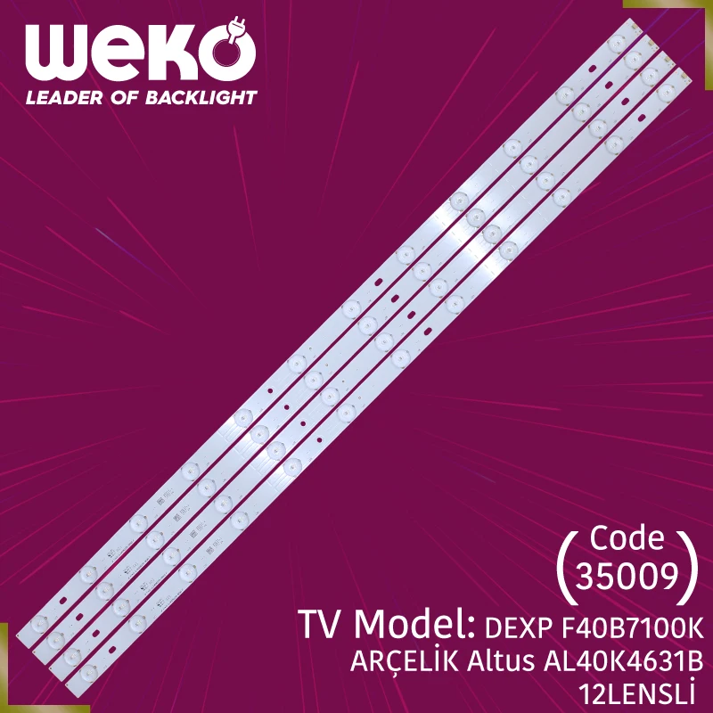 

TV LED BAR- JF P/N: 01.jl. D40062235-083AS-F-80,3 см 12 светодиодов всего 4 шт.