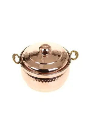 

With its ELEGANT COPPER COLOR, Copper Mini Pot 13cm, with the best heat conductivity, WILL FIT YOUR KITCHENS FREE SHİPPİNG