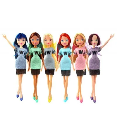 Модные куклы в стиле Винкс милые игрушки|Куклы| |