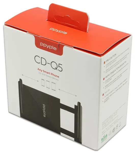 Ppyple CD-Q5 black держатель в CD- диск под смартфоны до 5 6&quot | Автомобили и мотоциклы