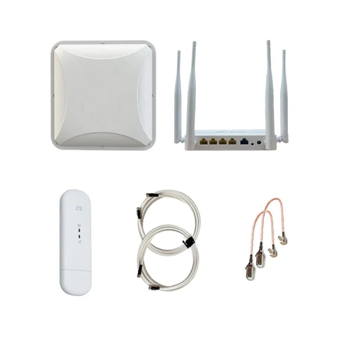 3G 4G Антенна Антэкс PETRA BB 75 MIMO Wi-Fi роутер ZBT WE1626 Keenetic Модем ZTE MF79U Пигтейлы Кабель