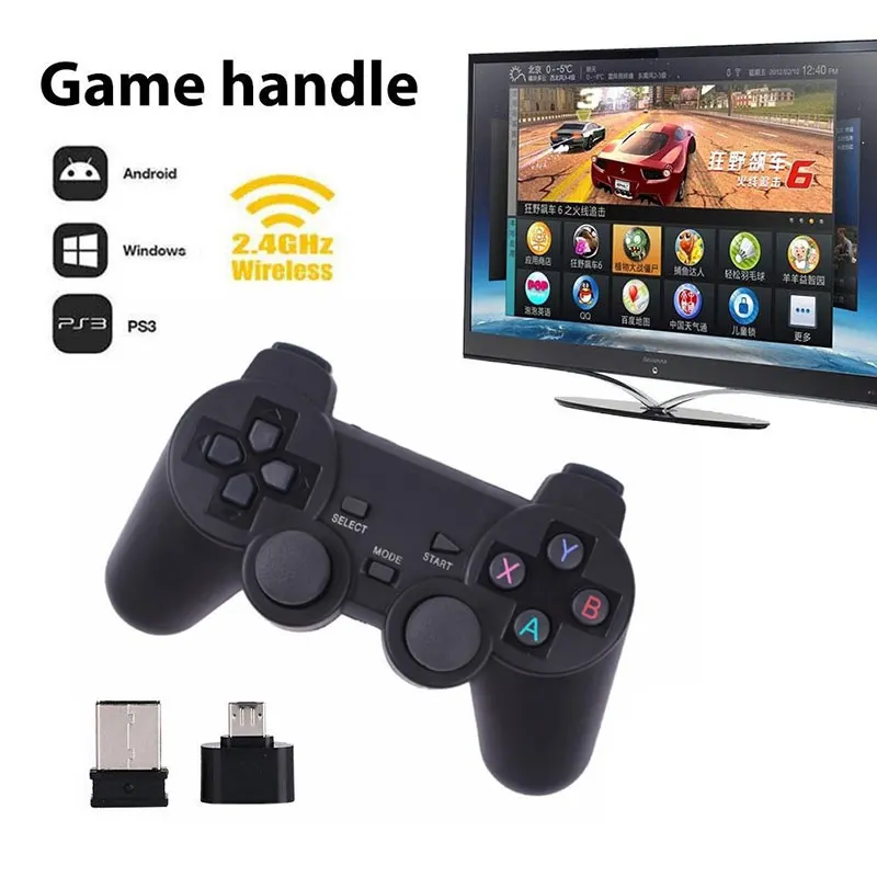 Cewaal Hot 2.4G Wireless Gamepad PC For PS3 TV Box Joystick Joypad Game Controller Remote Xiaomi Android | Игрушки и хобби